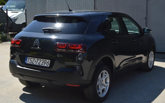 Citroen C4 Cactus cena 49700 przebieg: 83600, rok produkcji 2018 z Biskupiec małe 67